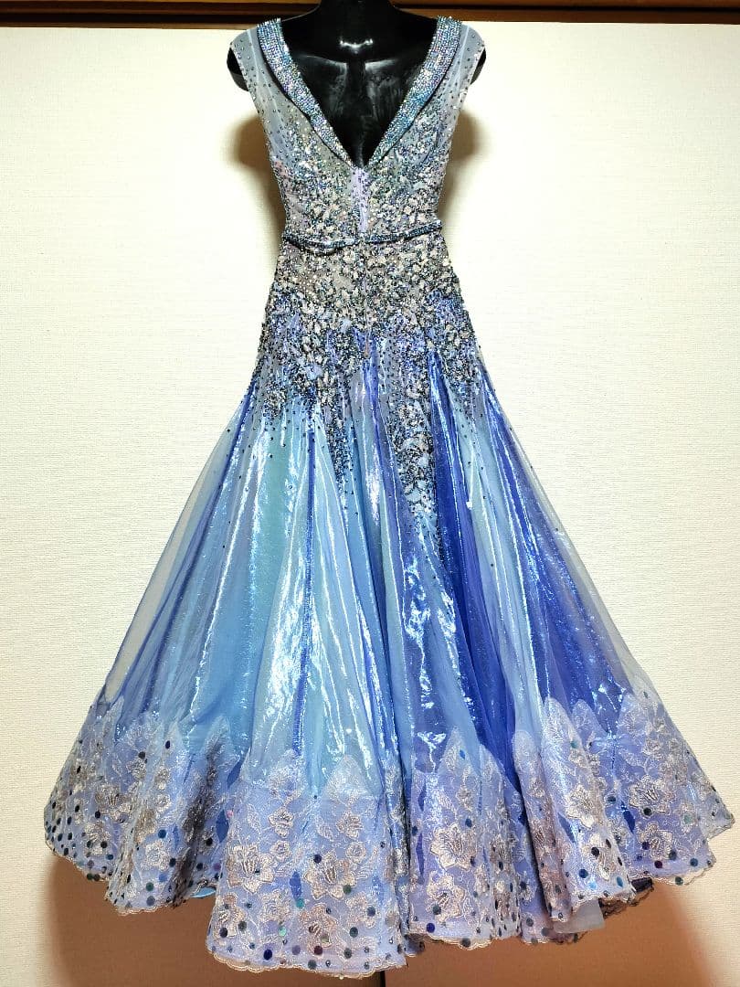 社交ダンス♡モダン　スタンダードドレス