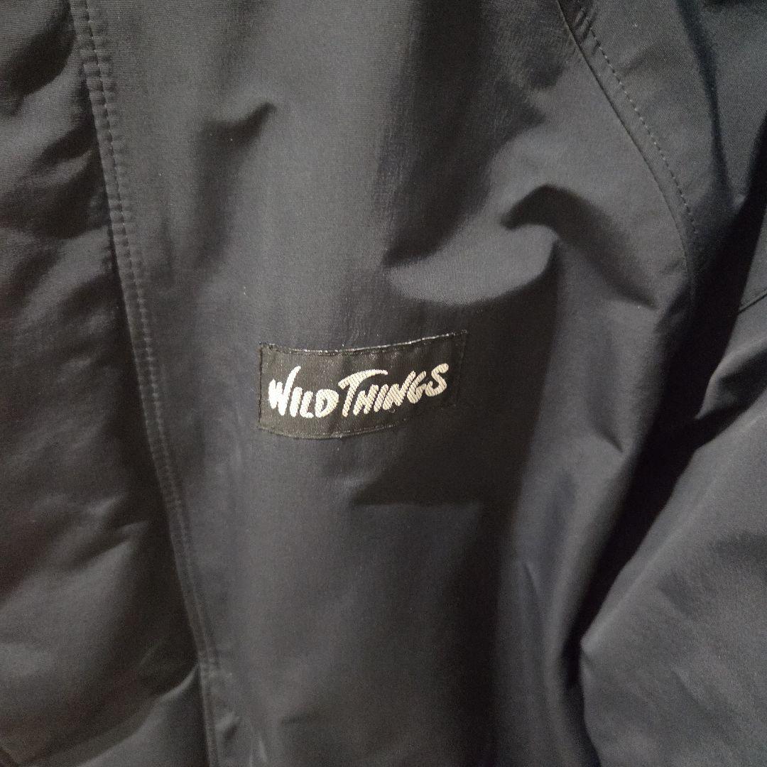 (極美品)WILD THINGS ブラックダウンジャケット
