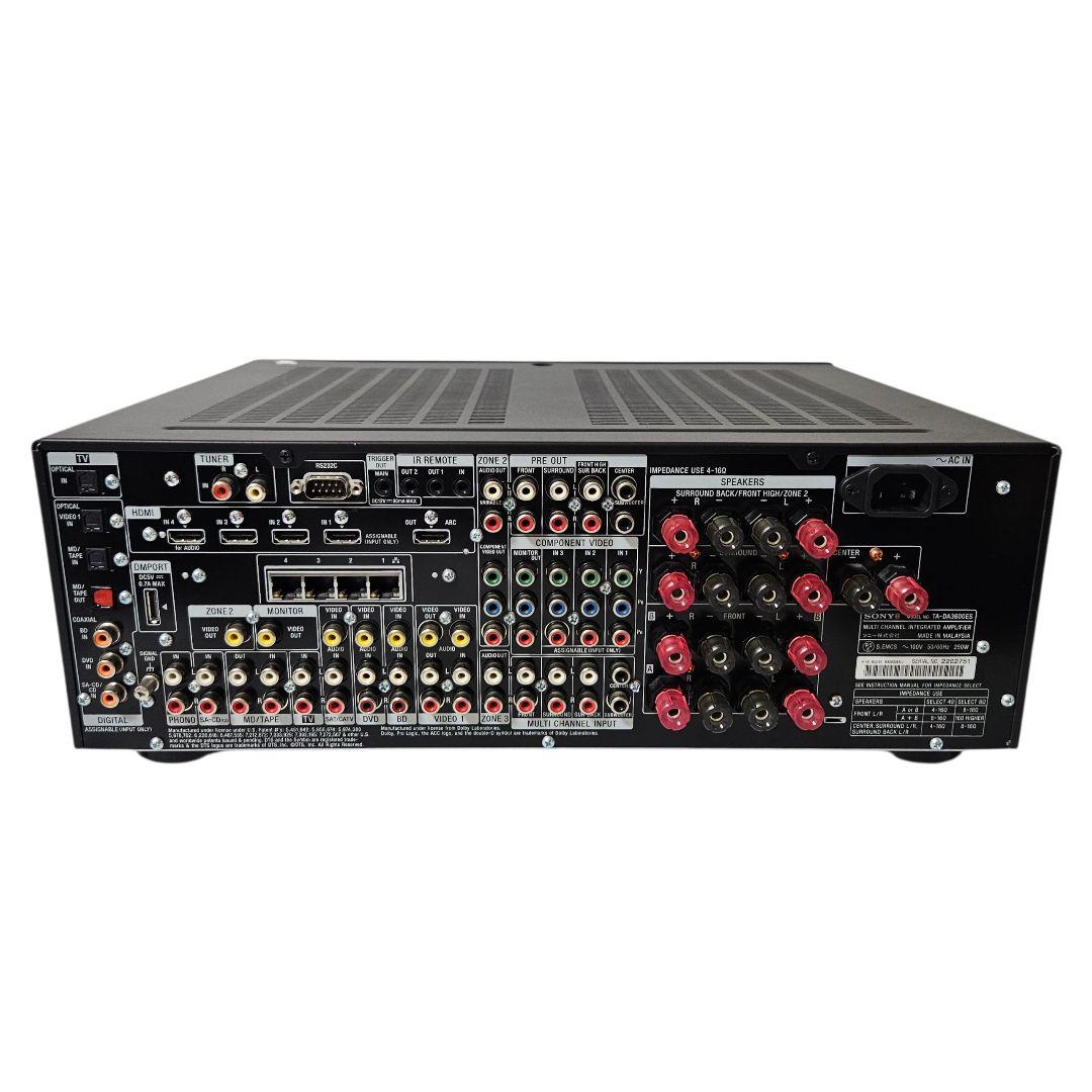 SONY マルチチャンネルインテグレートアンプ TA-DA3600ES