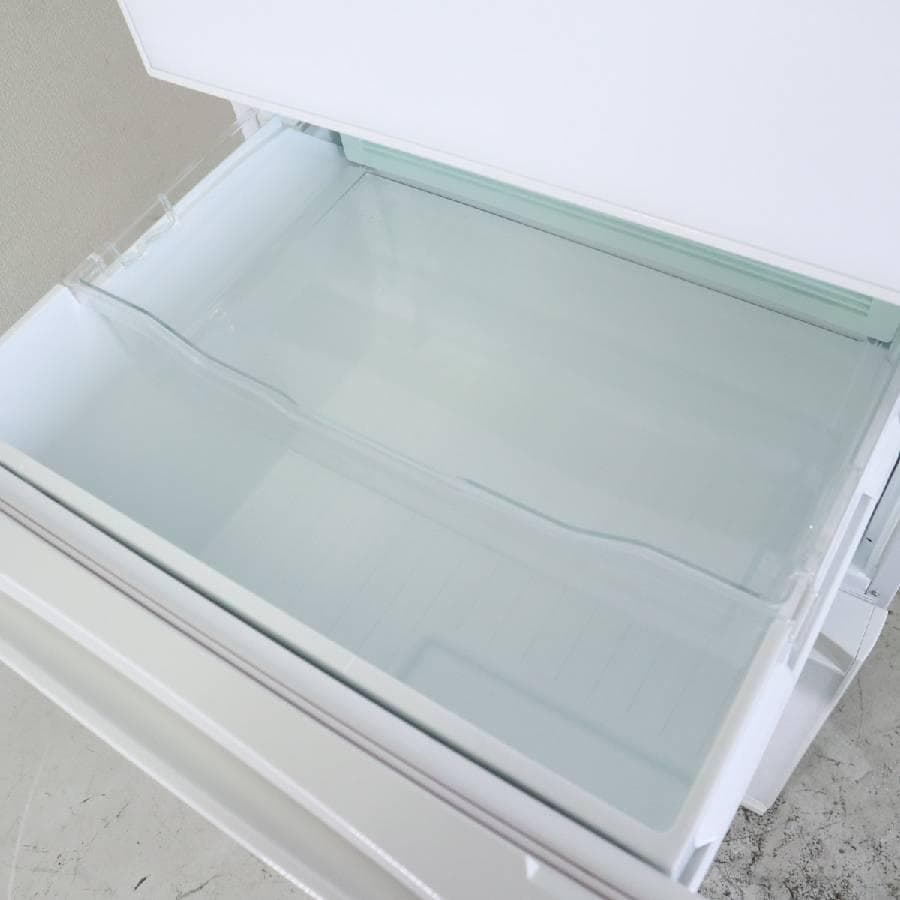 東芝 ベジータ 330L 3ドア 冷蔵庫 GR-M33SXV(EW) 自動製氷