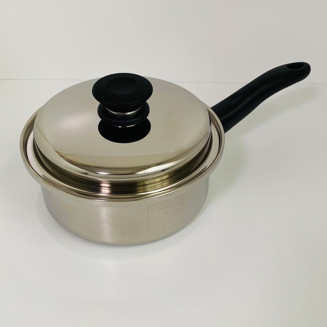 Amway アムウェイ 中ソースパン 鍋　未使用　ステンレス　高級鍋
