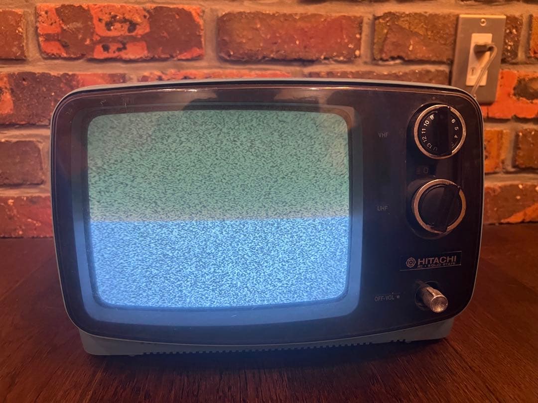 HITACHI 日立 海外製 TV スペースエイジ ミッドセンチュリー