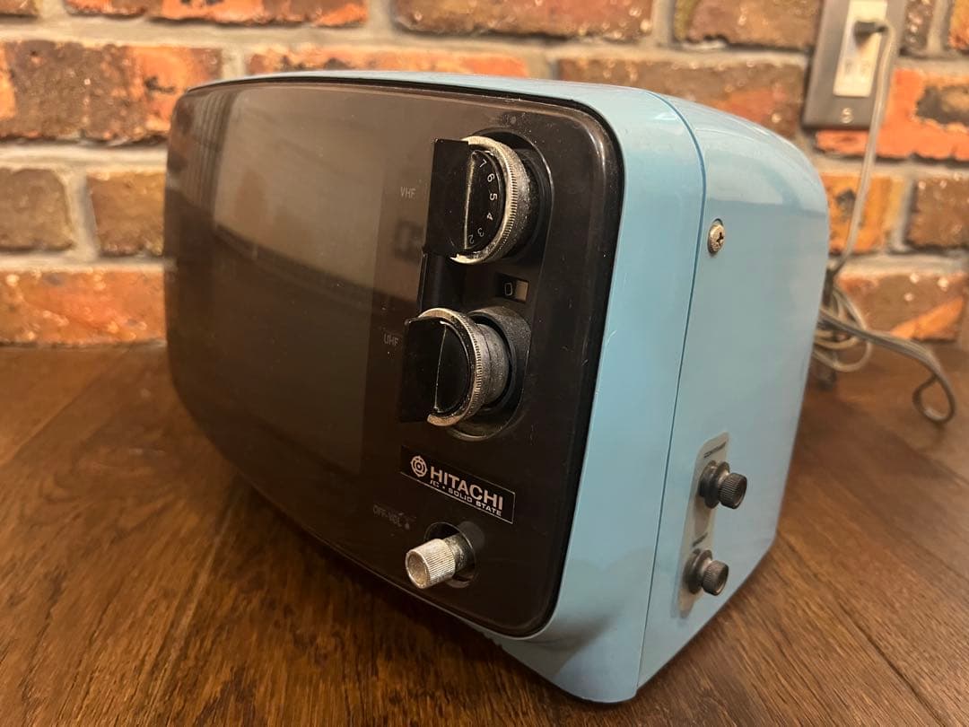 HITACHI 日立 海外製 TV スペースエイジ ミッドセンチュリー