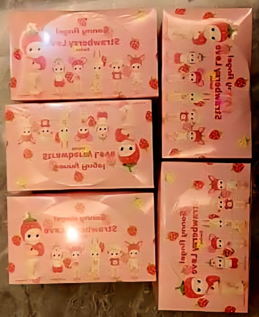 ソニーエンジェル ストロベリーラブ シリーズ、シュリンク付き　新品未開封5箱