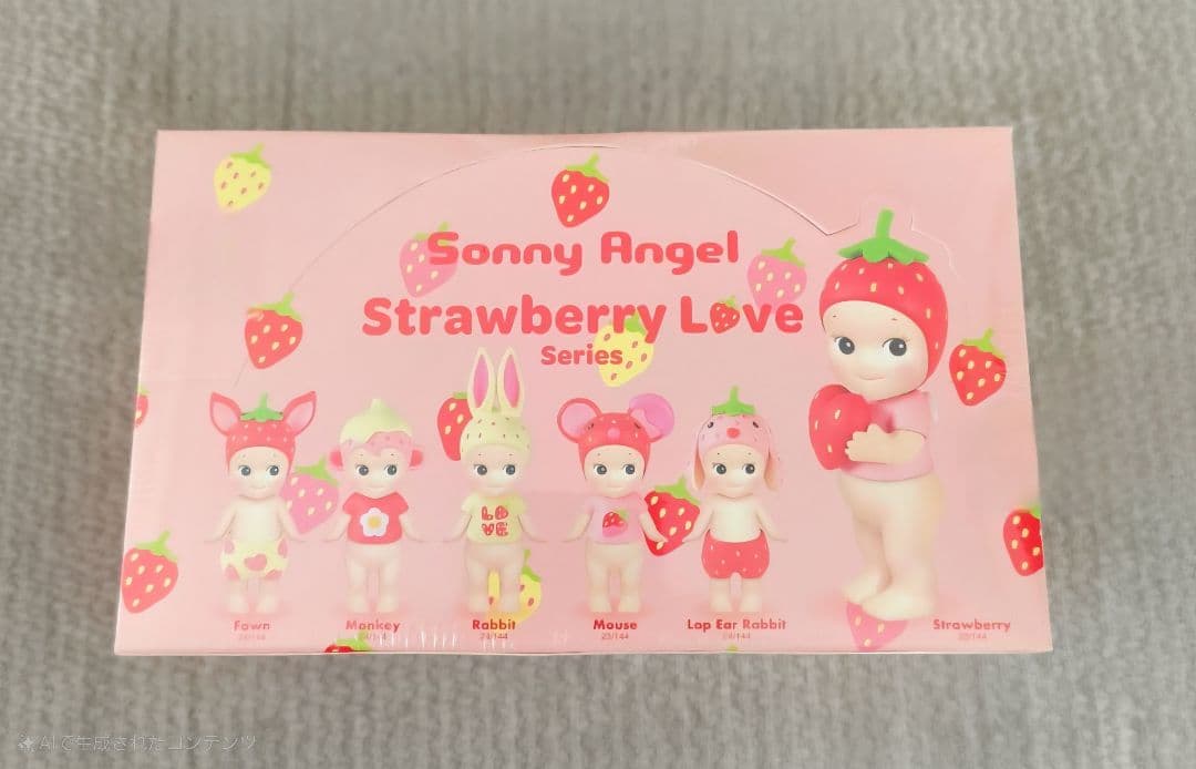 ソニーエンジェル ストロベリーラブ シリーズ、シュリンク付き　新品未開封5箱