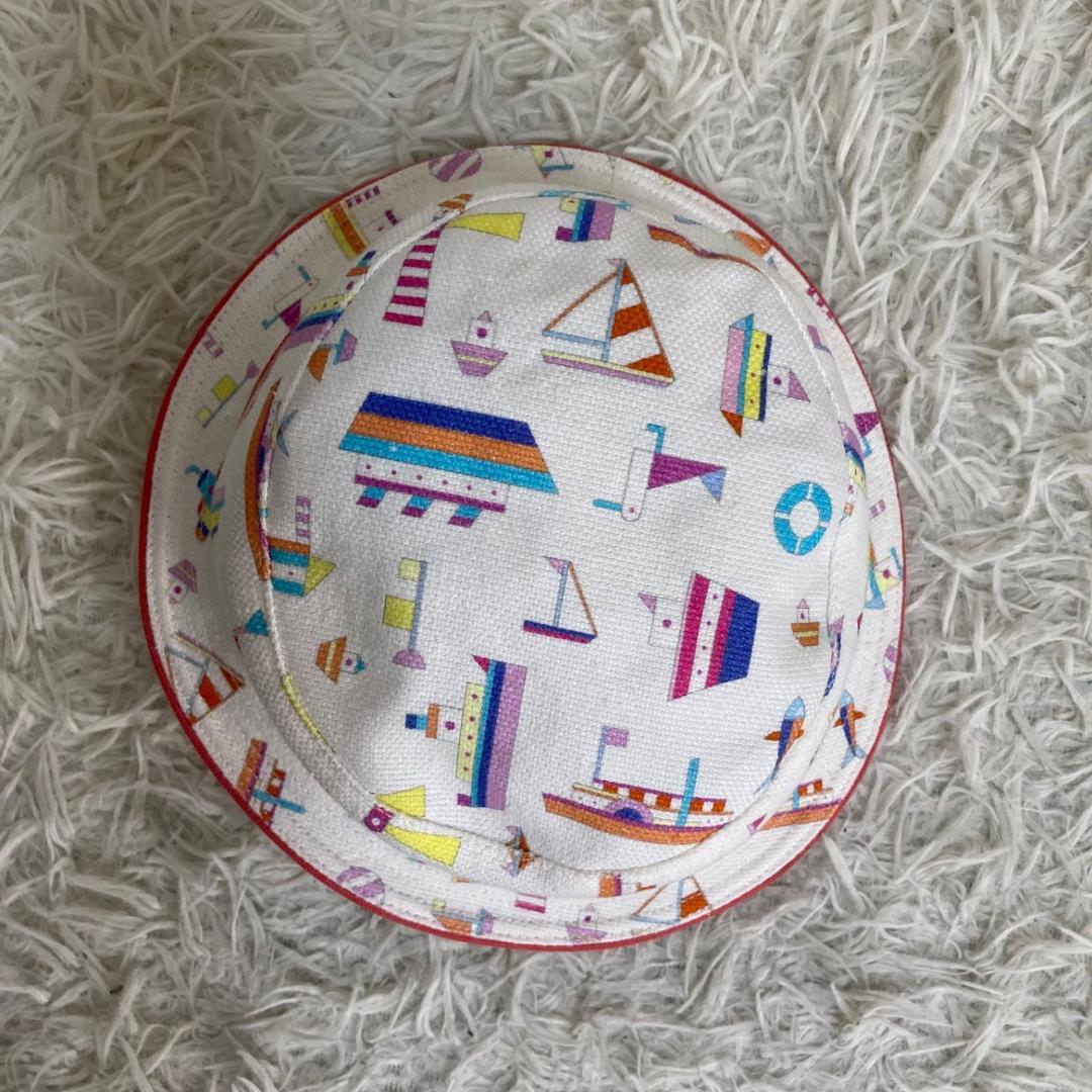 HERMES プティシャルティ ハット 子供用 キッズ サイズ52