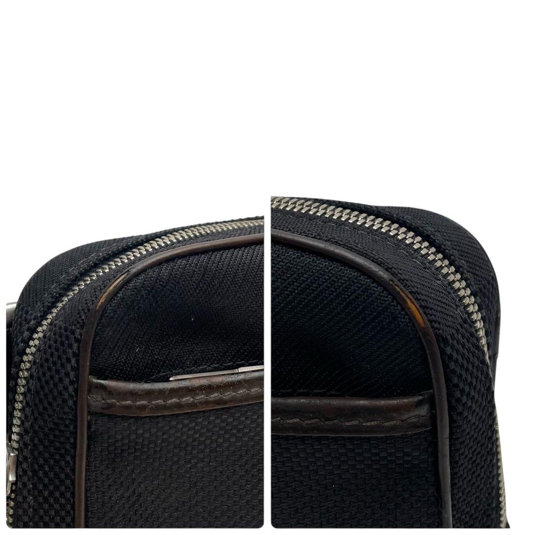 ルイヴィトン ダミエ ジェアン アクロバット ウエスト ボディ バッグ ブラック