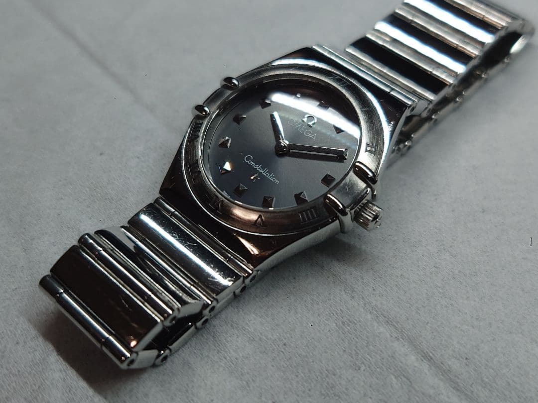 美品 OMEGA オメガ コンステレーションミニ　マイチョイス シルバーカラー