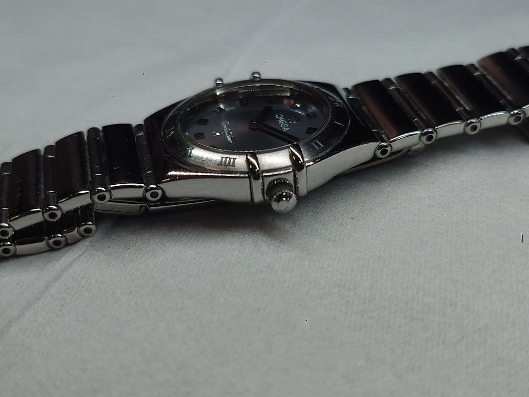 美品 OMEGA オメガ コンステレーションミニ　マイチョイス シルバーカラー