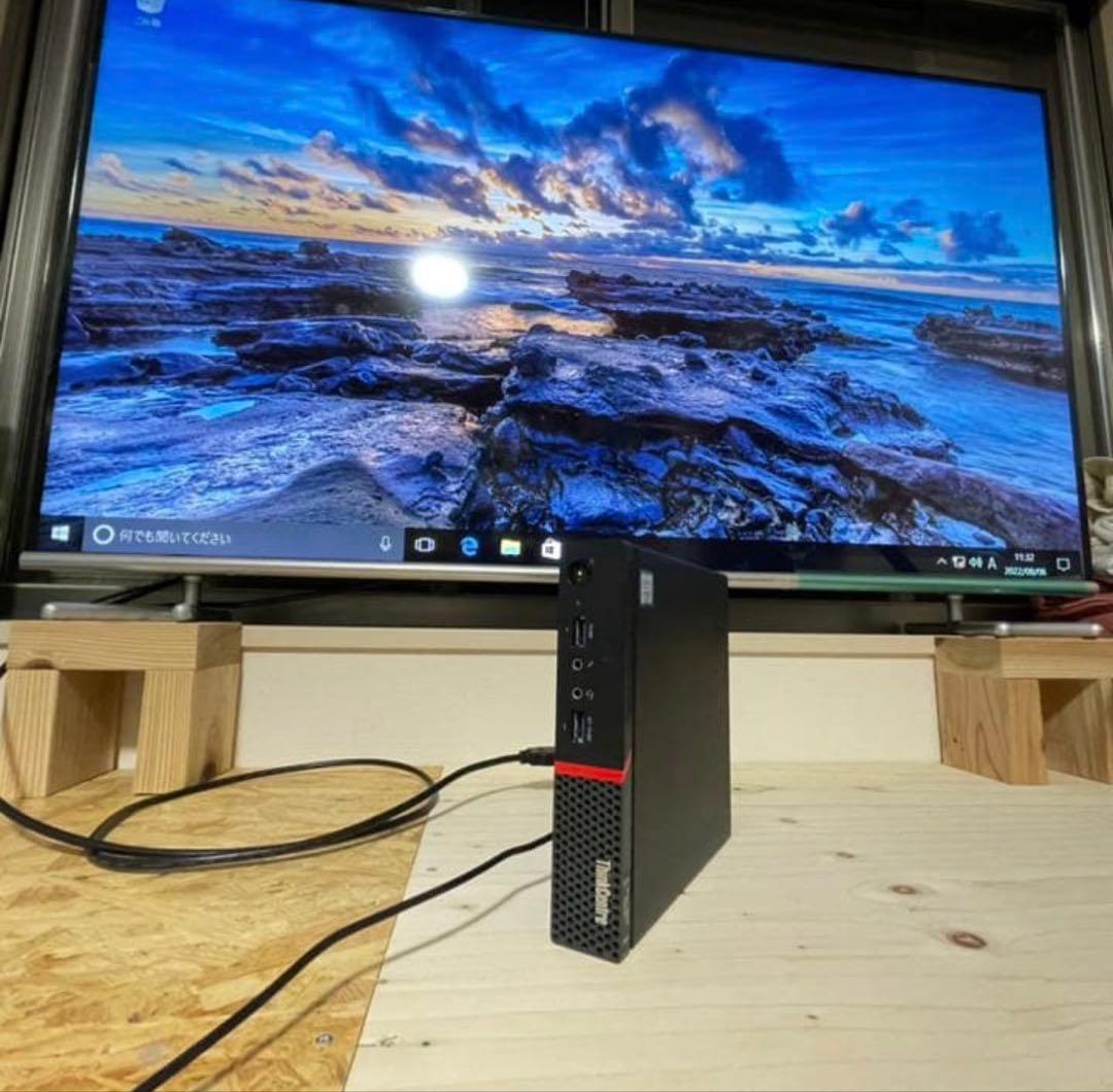 Windowsデスクトップ Lenovo M700 Tiny Core i5 6400 12GB 256GB