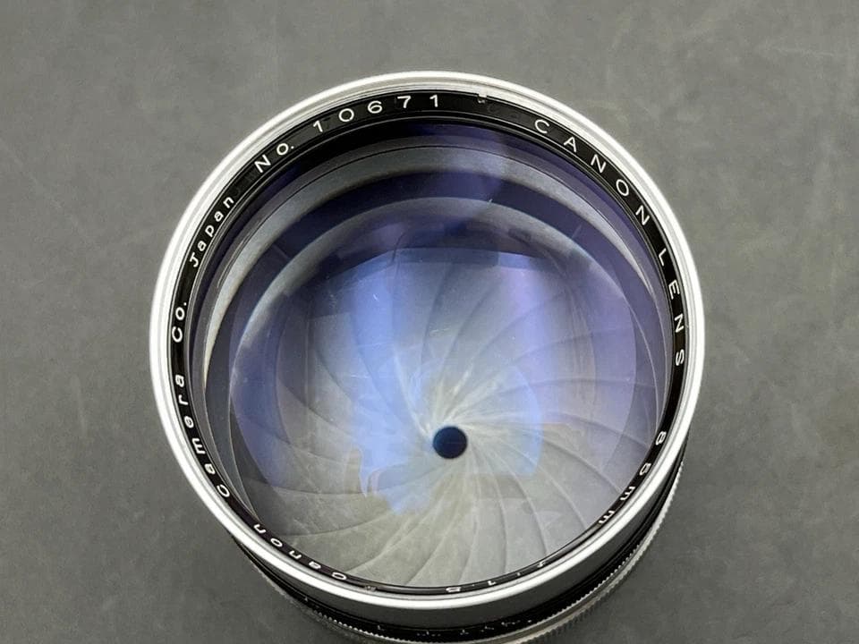 キャノン Canon Lens 85mm F1.5 L39マウント