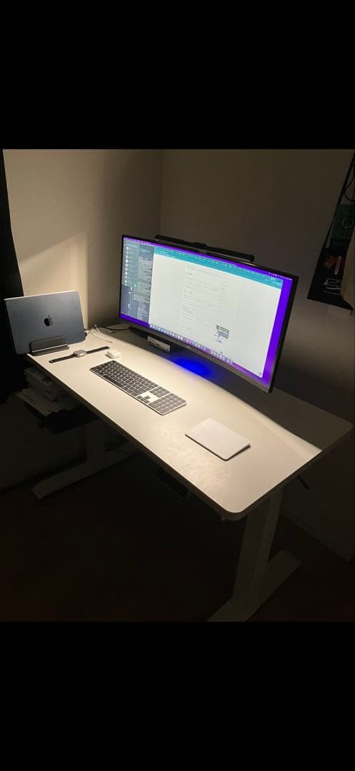 【手渡し限定】FlexiSpot E7＋S3422DWG リモートワークセット