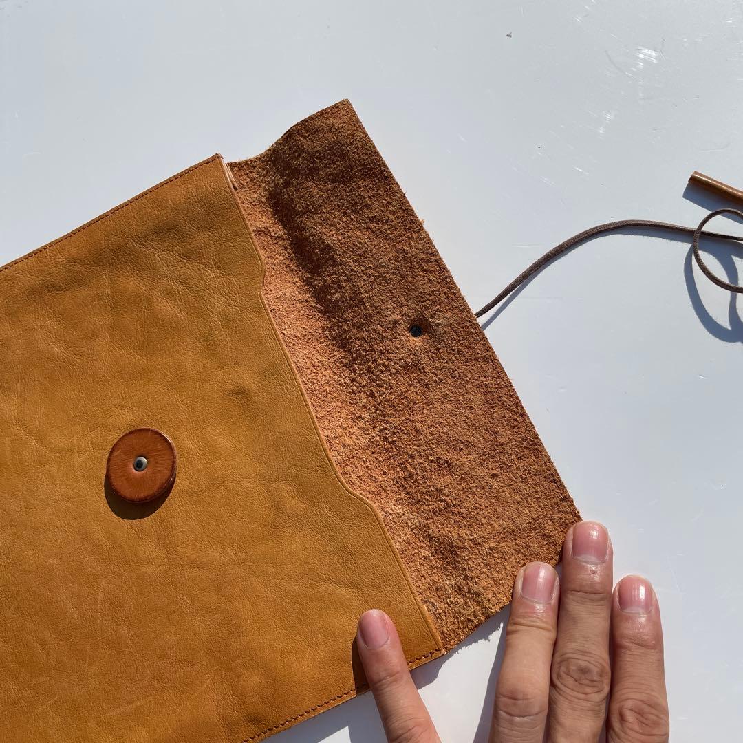 コンランショップ　レザー　ドキュメントケース