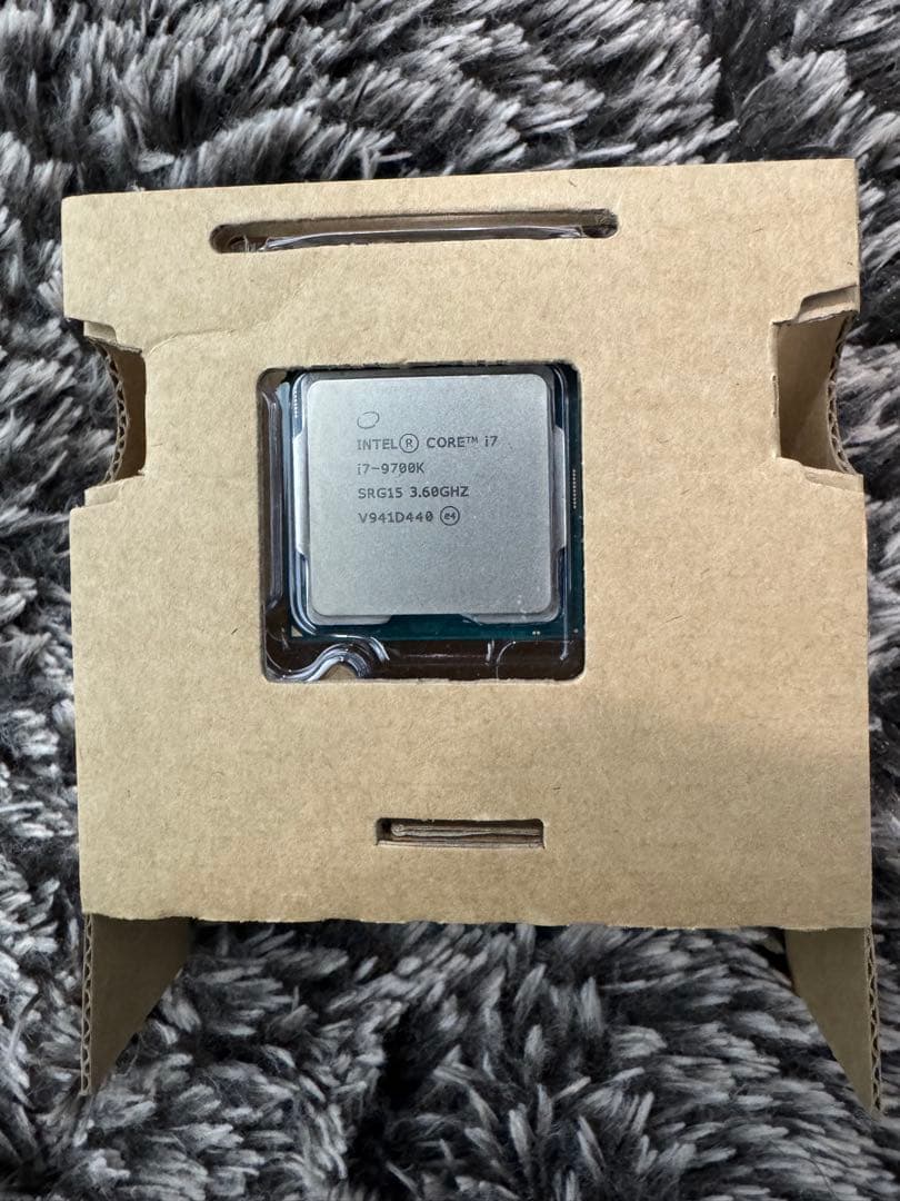 CPU Intel Core i7-9700K CPU 9th Gen LGA1151