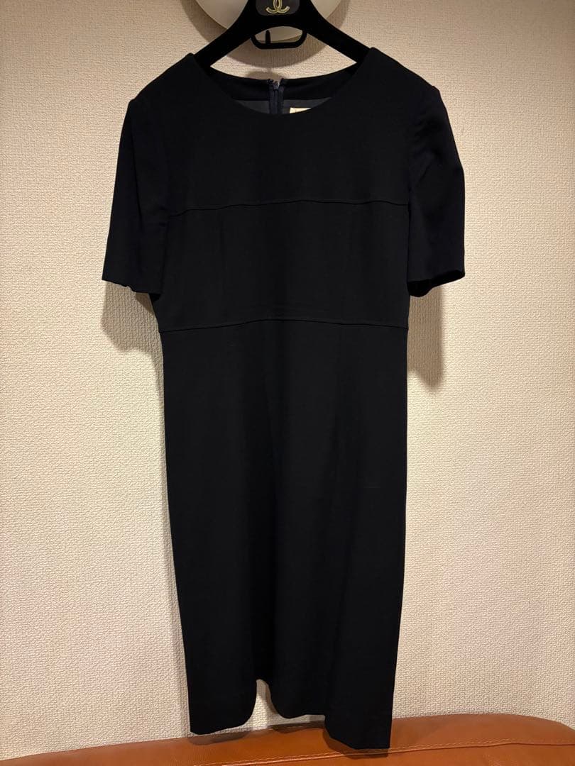 ユキ トリイお受験スーツ　ネイビー　ジャケット・ワンピース　セットアップ