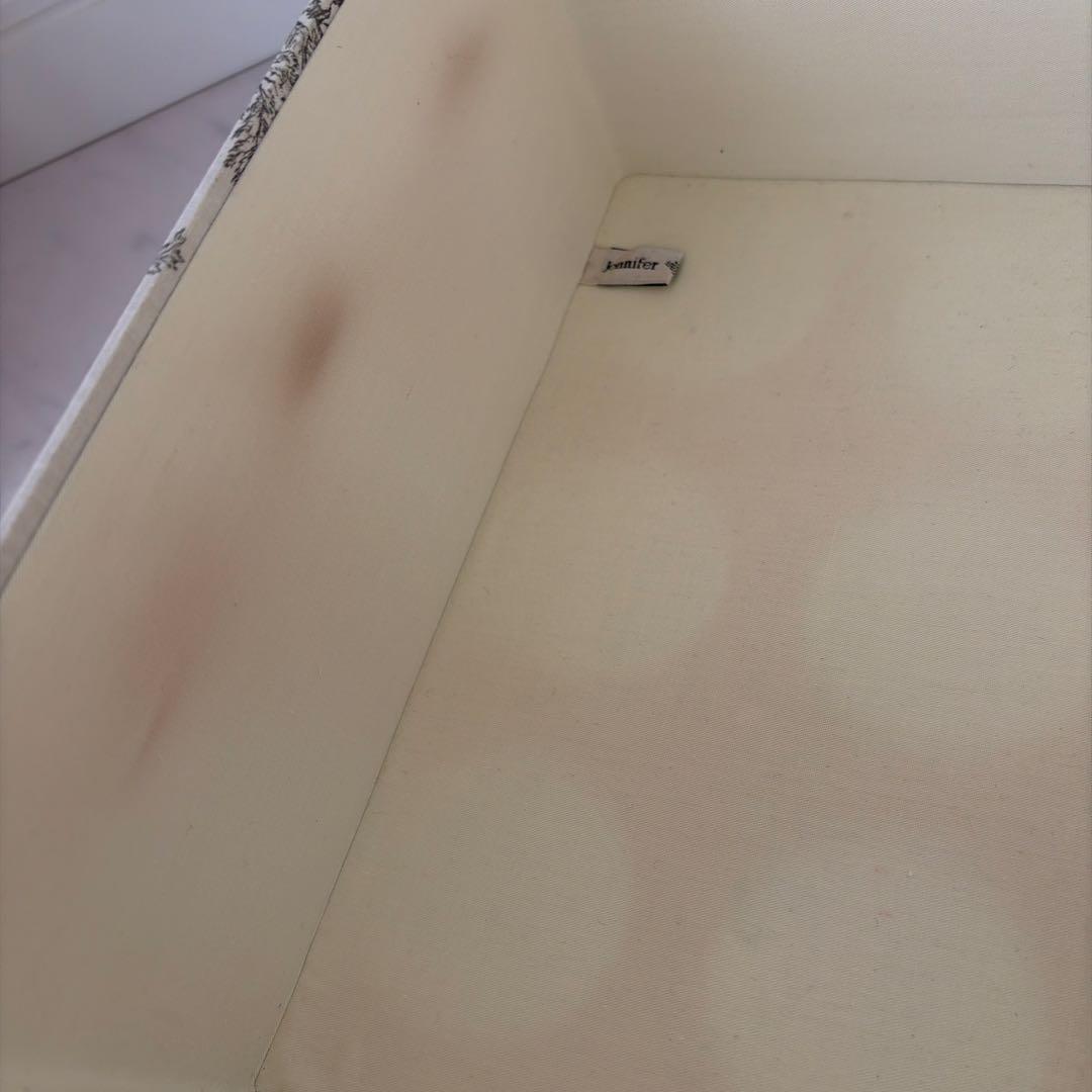 ジェニファーテイラー トワルドジュイ柄 3段収納ボックス