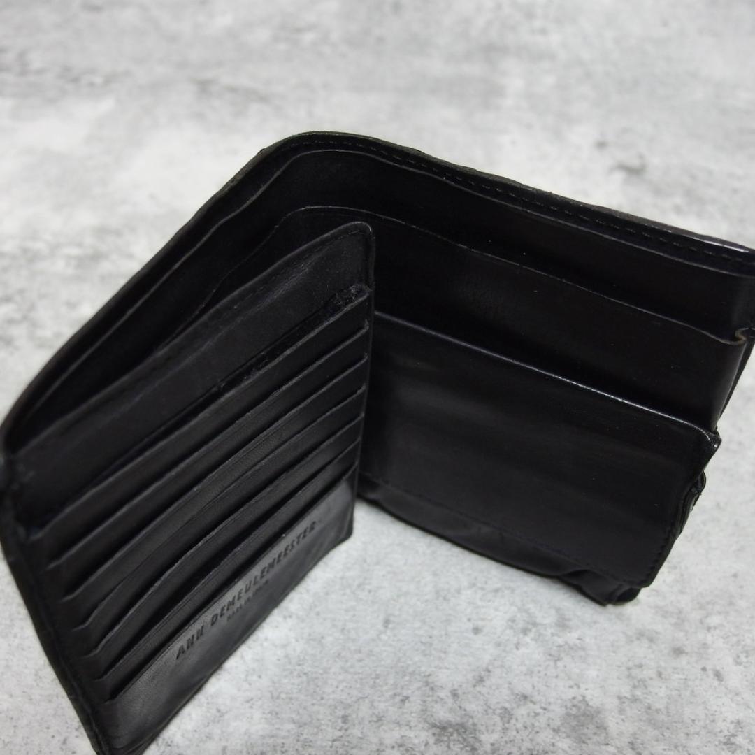 ANN DEMEULEMEESTER 2個セット レザーウォレット 財布