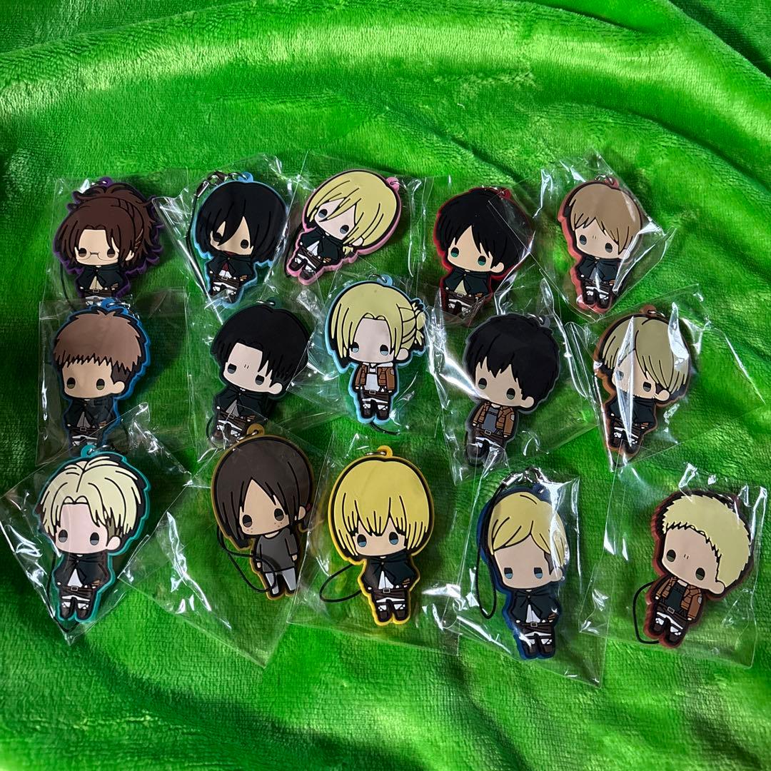 進撃の巨人 ラバーストラップコレクション 15個入り