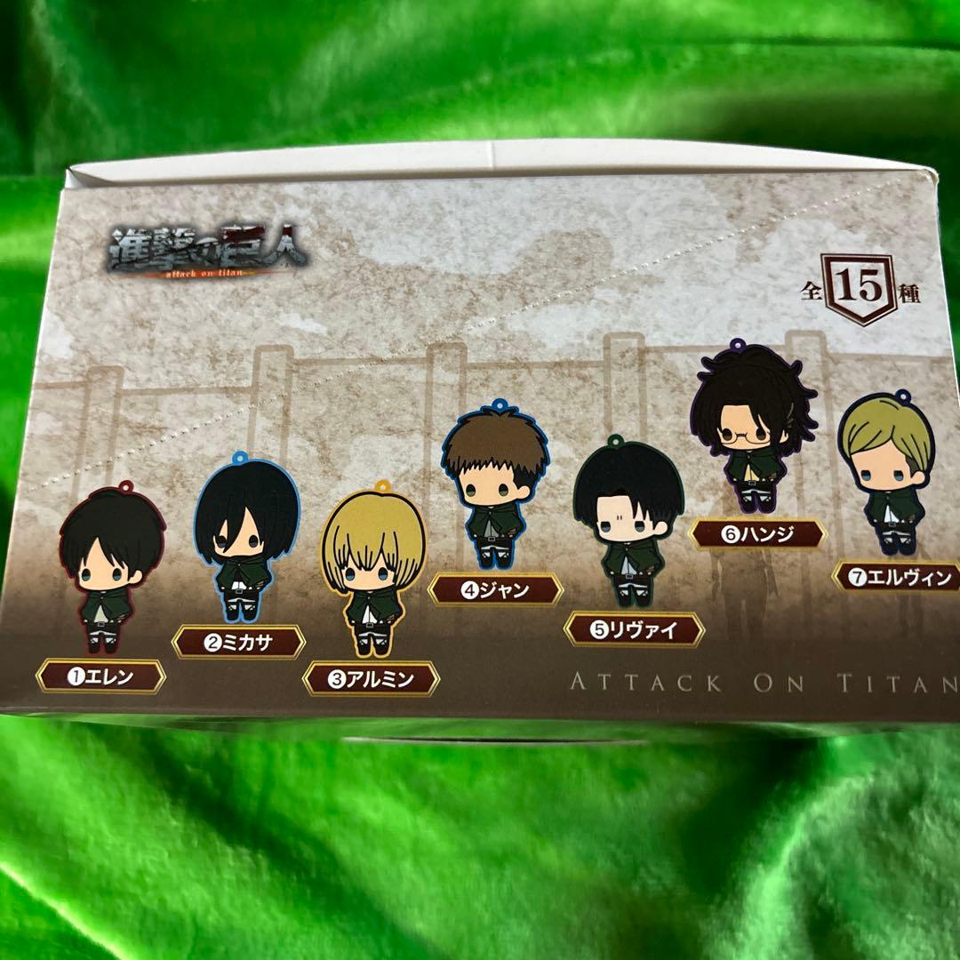 進撃の巨人 ラバーストラップコレクション 15個入り