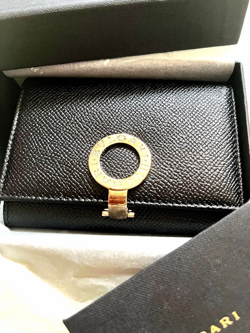 【専用】新品✨ブルガリ 名刺入れ カードケース ロゴマニア ビーゼロワン レザー