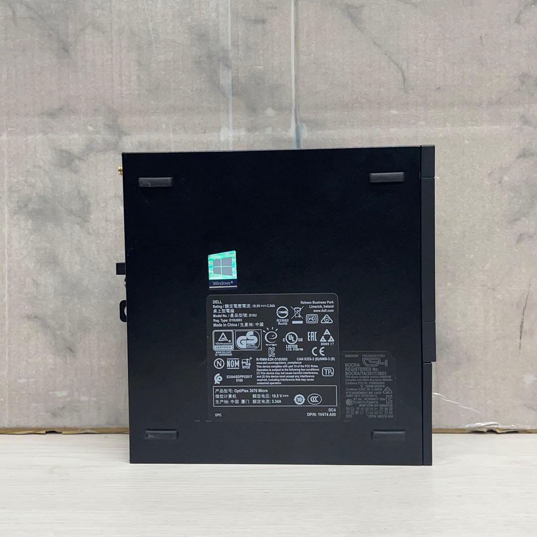 デルOptiPlex 3070 Micro i5-9500TOffice2021