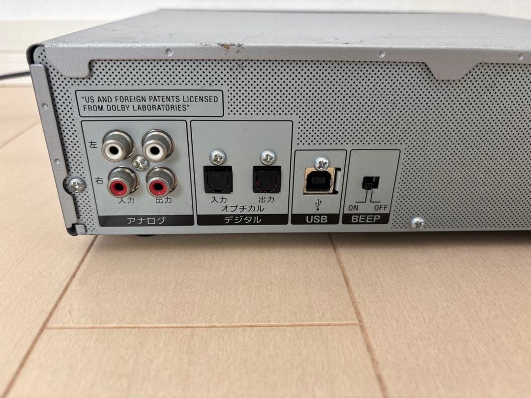 【ジャンク】SONY MDS-S500 MDデッキ シルバー 電源OK