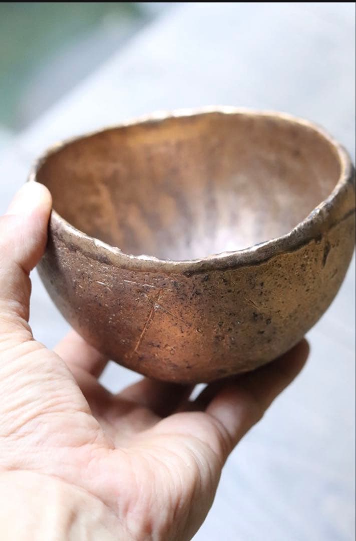 【限定品】名匠・村上躍さん名作・金彩碗