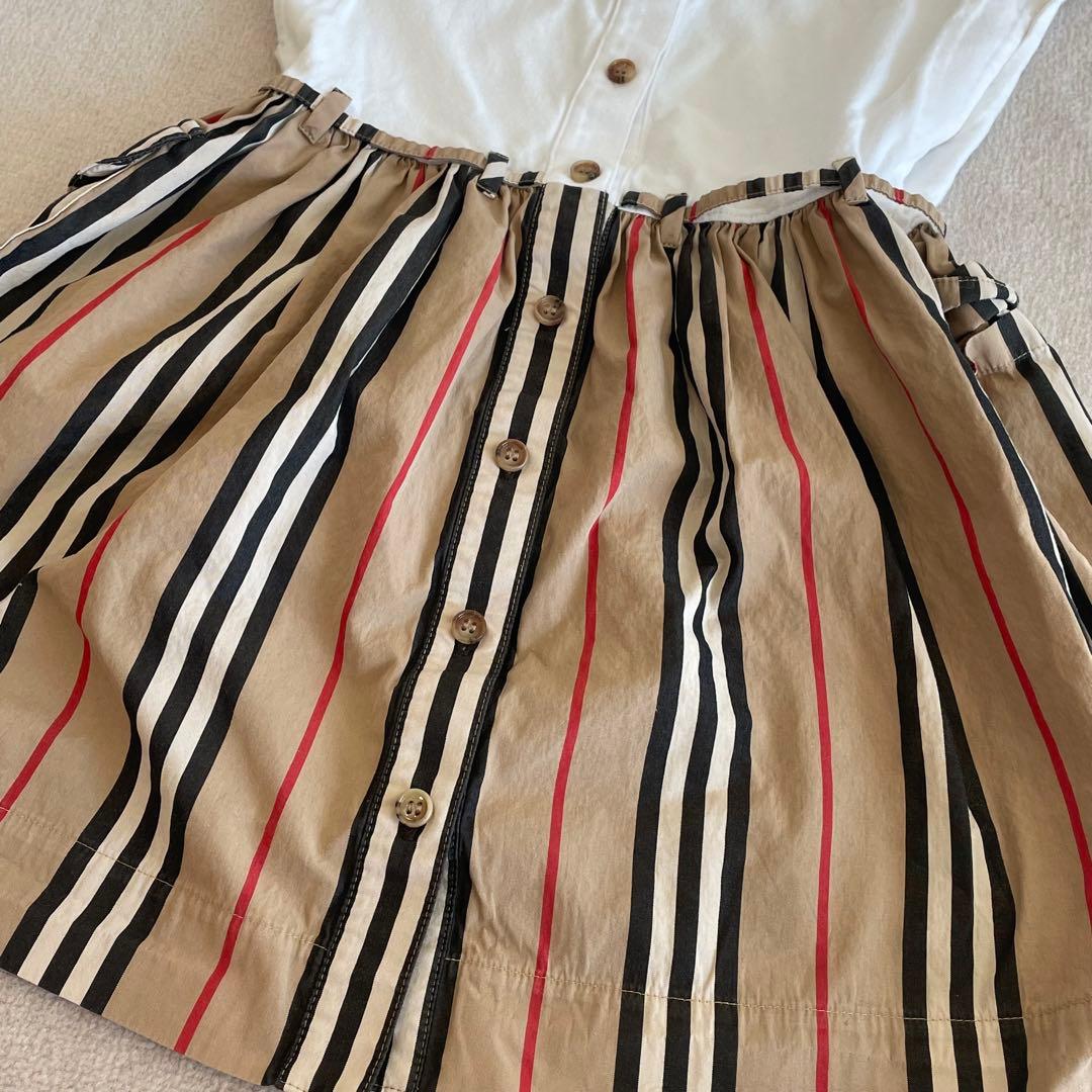 BURBERRY バーバリー 切り替えワンピース