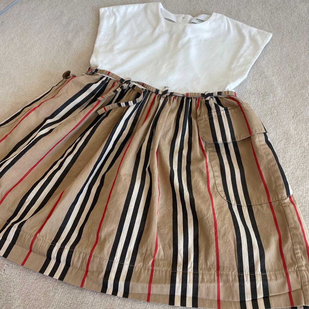 BURBERRY バーバリー 切り替えワンピース