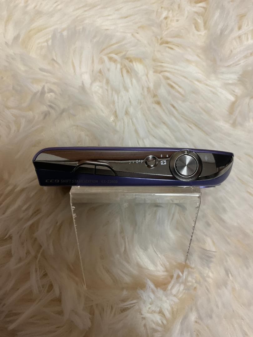 【簡易動作確認済】CASIO EXILIM デジタルカメラ EX-Z2000 紫