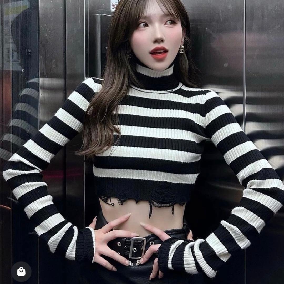 Darichミニ丈トップス