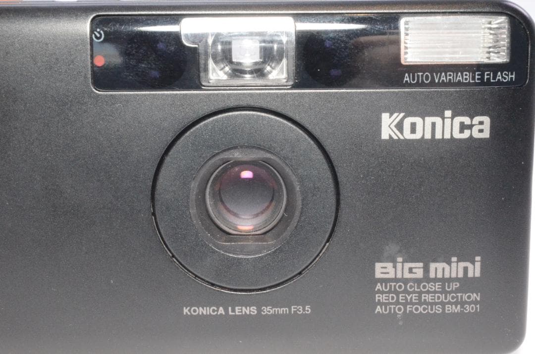 美品・通電OK◆ Konica BIG MINI BM-301ジャンク @71