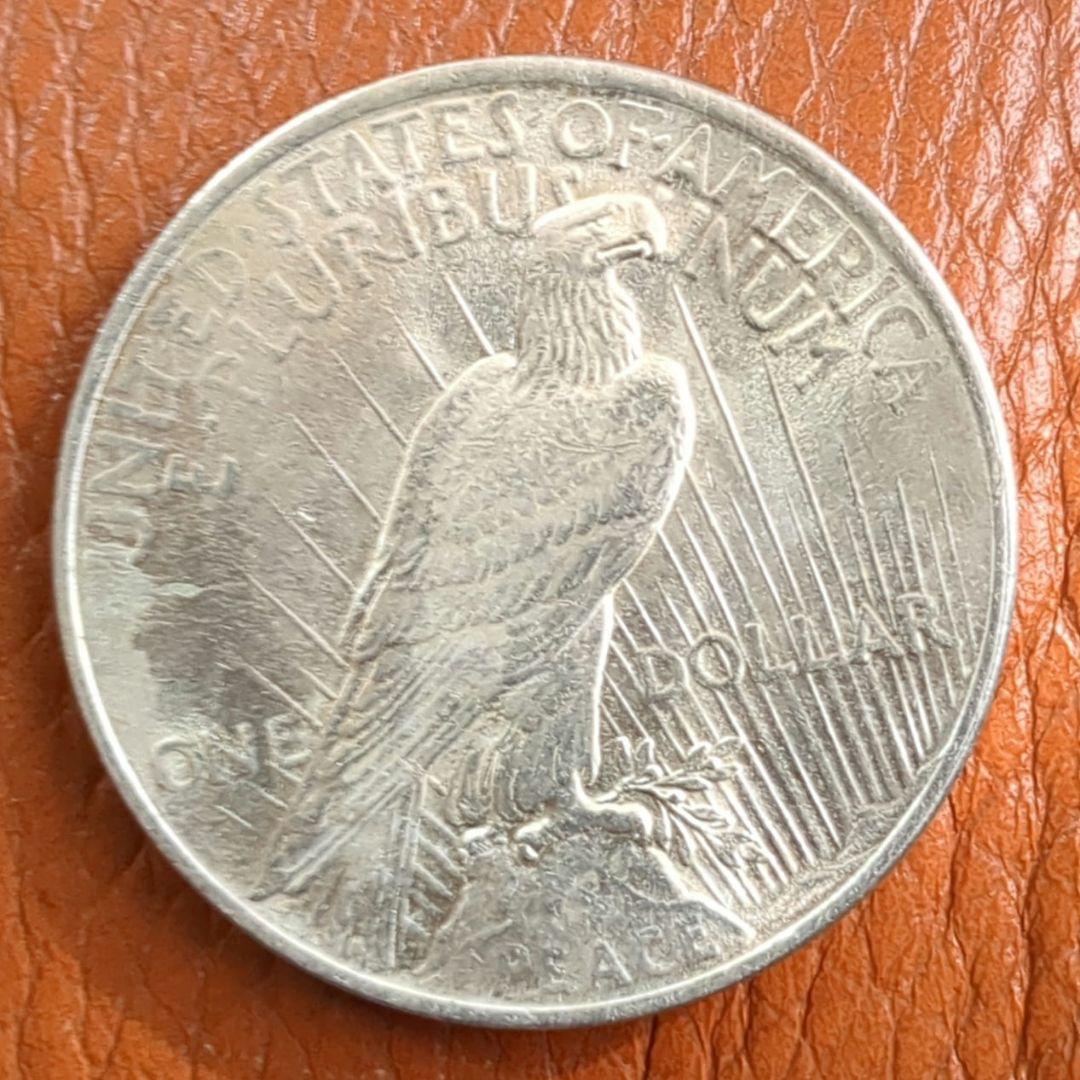 （1923年 ）アメリカ　ピースダラー1ドル大型銀貨　平和の女神銀貨