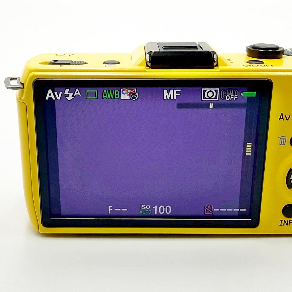 ペンタックス Q7 ダブルズームキット イエロー ミラーレス カメラ 中古