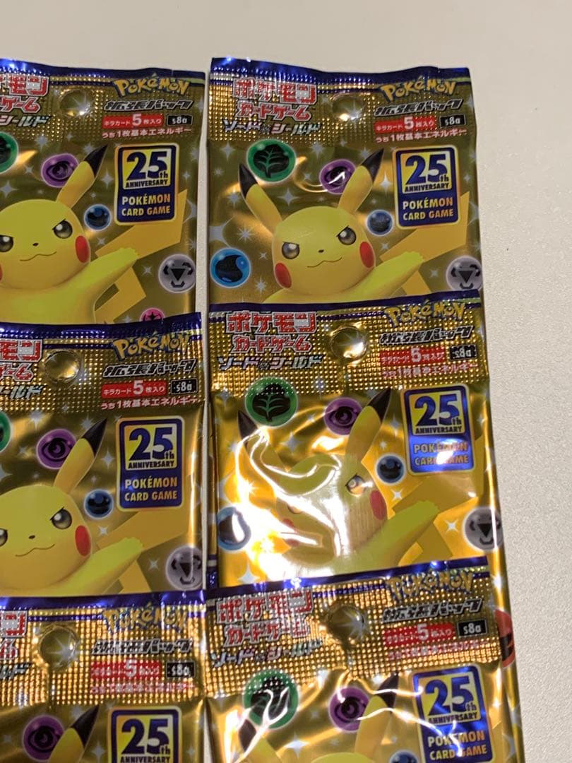 ポケカ　25th AnniversaryCollection　6パック　未開封