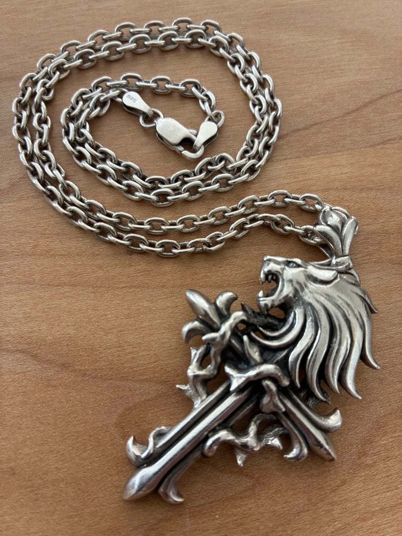 ファイナルファンタジーⅧ スリーピングライオンハート　ネックレス　SV925