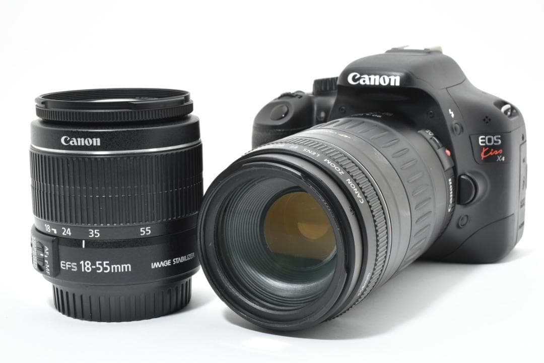 ショット数567 キヤノン Canon Kiss X4 ダブルレンズ 手ぶれ補正