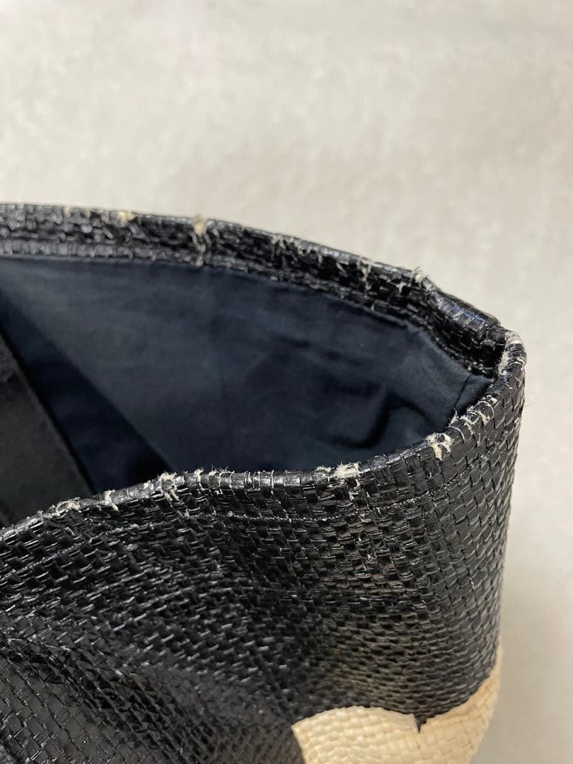 シュプリーム）Raffia Tote（ラフィア トートバッグ）