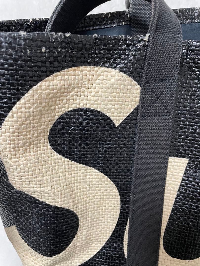 シュプリーム）Raffia Tote（ラフィア トートバッグ）