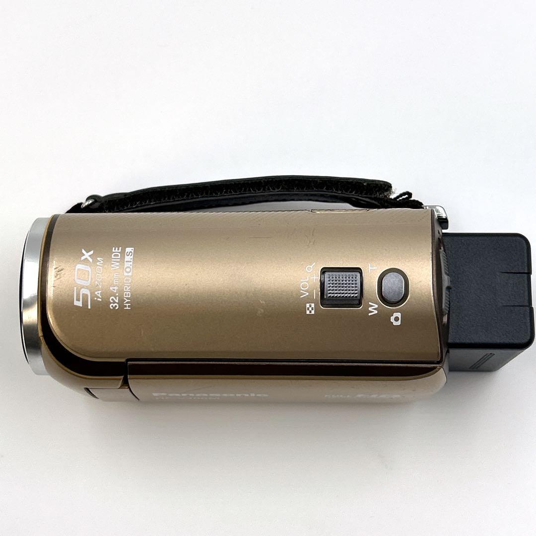 Panasonic パナソニックHC-V300M ビデオカメラ 本体 ゴールド