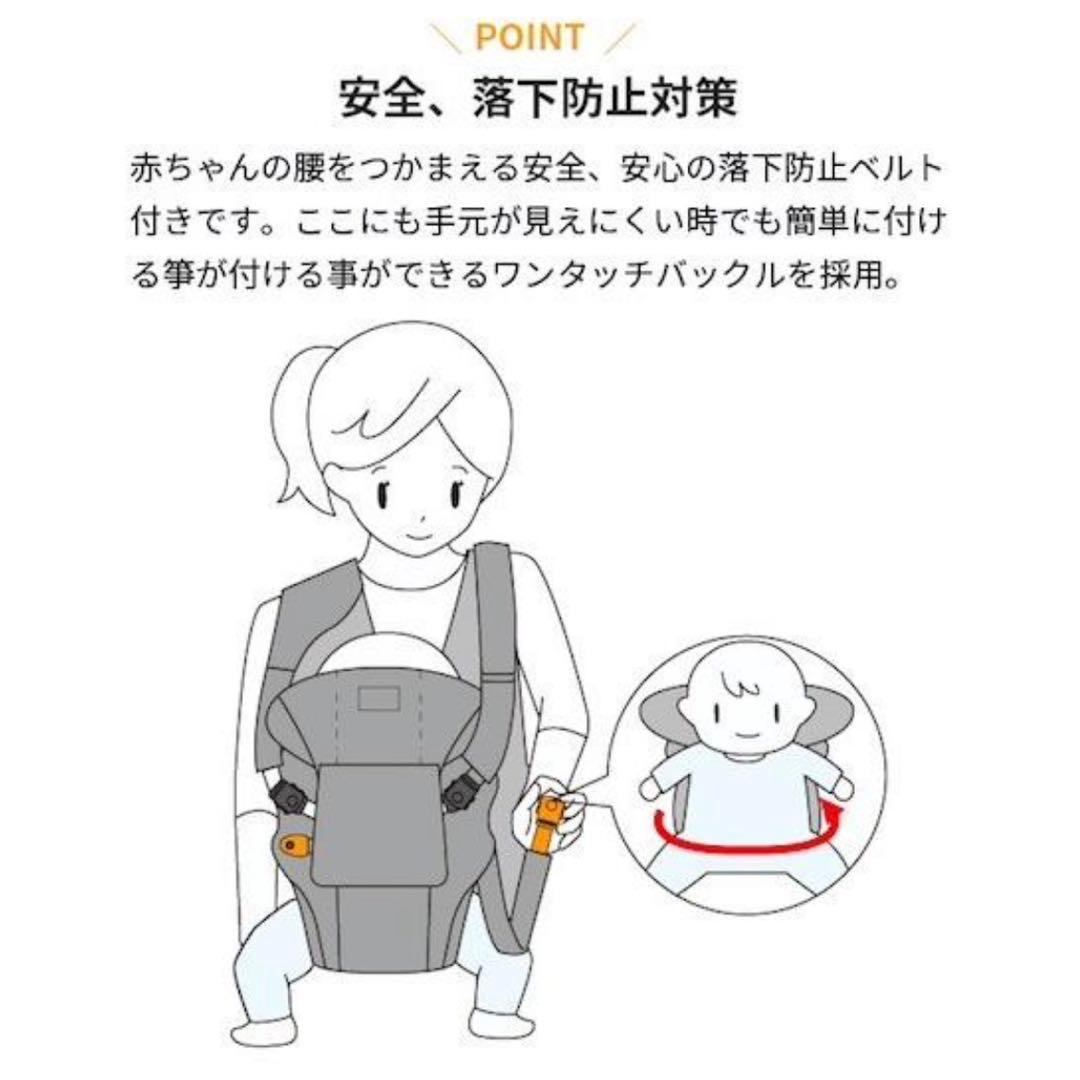 ゆ*の様 【美品】nap nap ふたご抱っこ紐　ネイビー