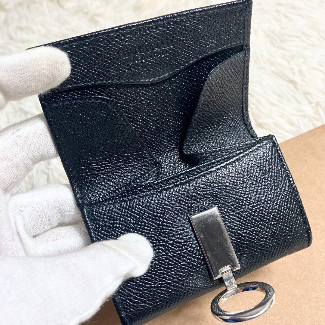 【美品】ブルガリ ケース ビーゼロワン レザーブラック IC搭載