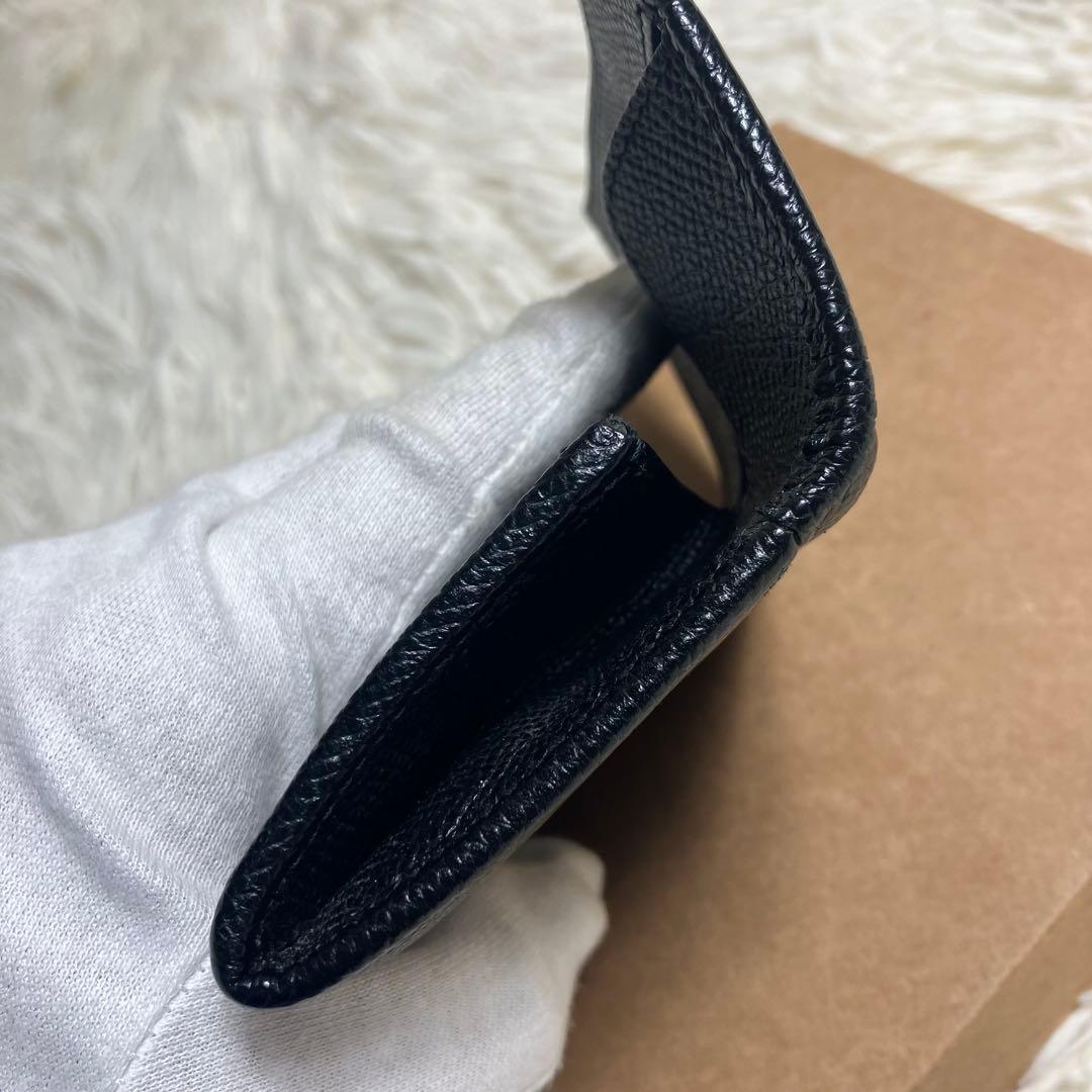 【美品】ブルガリ ケース ビーゼロワン レザーブラック IC搭載