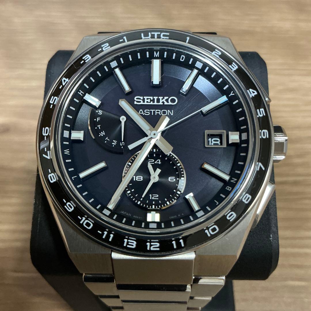 [岡]セイコー アストロン ASTRON SBXY039 黒 SEIKO