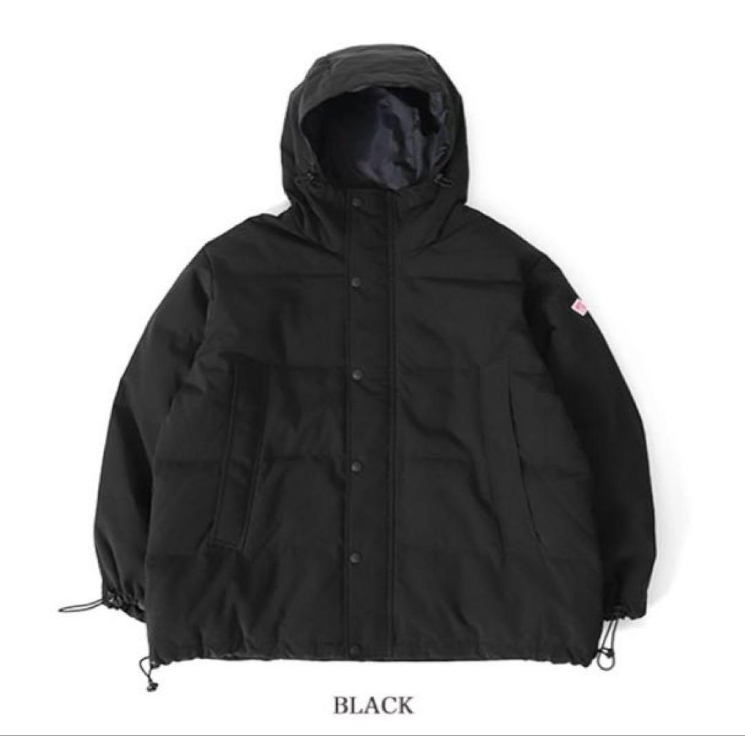 DANTON オーバーサイズ フーデッド ダウンジャケット DT-A0008