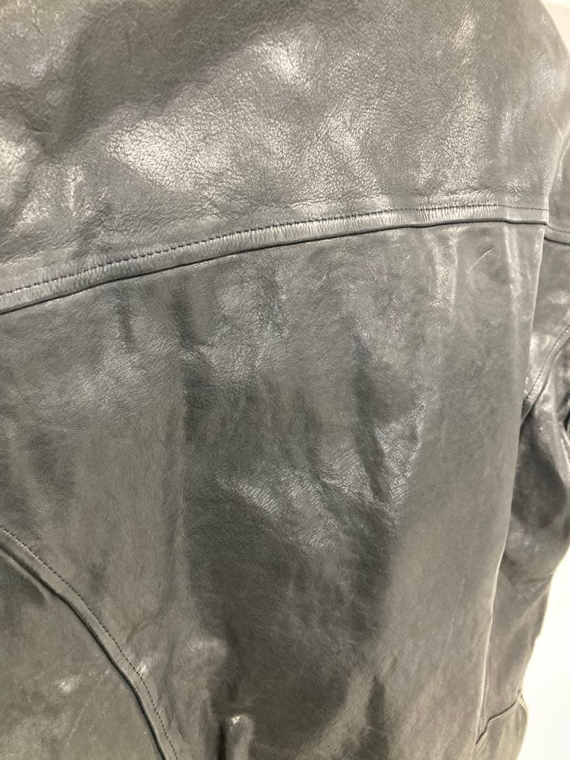 バックラッシュ　イタリアンダブルショルダー　ダブルライダース　M.BLK