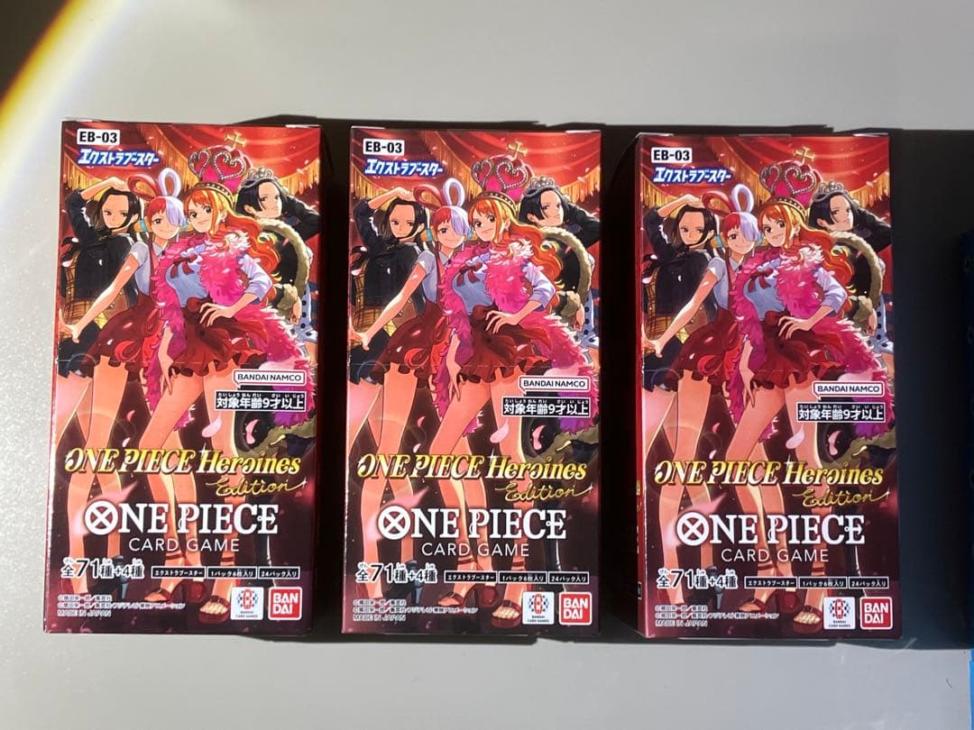 [新品未開封] ヒロインズエディション 3BOX