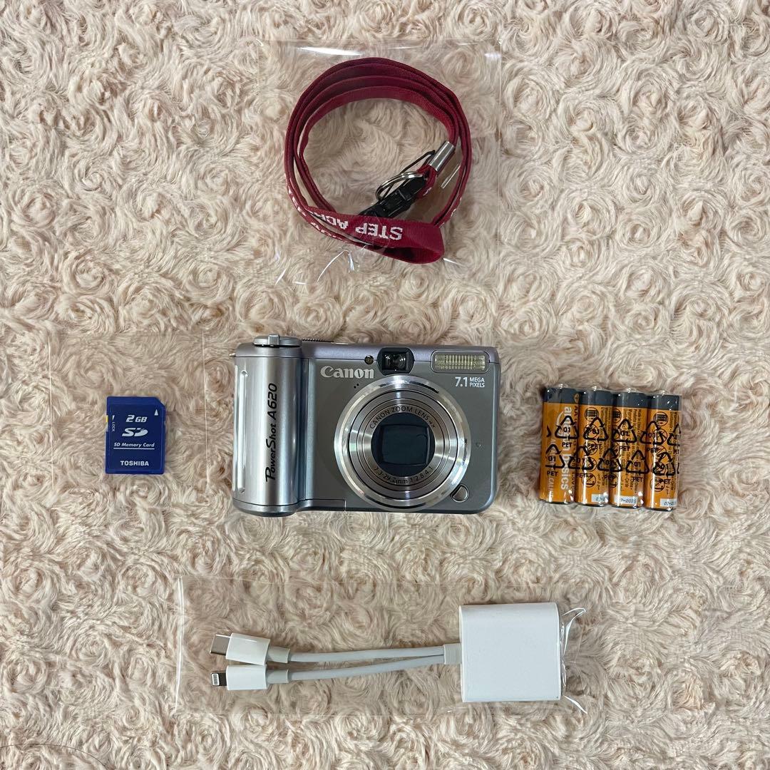 希少 名機✨Canon PowerShot A620✨動作確認済 スマホ転送OK