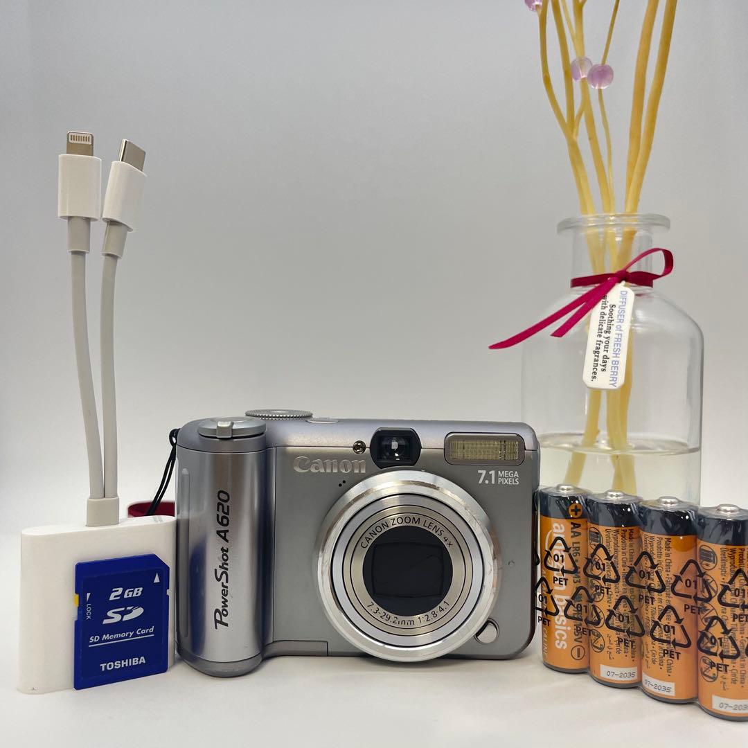 希少 名機✨Canon PowerShot A620✨動作確認済 スマホ転送OK