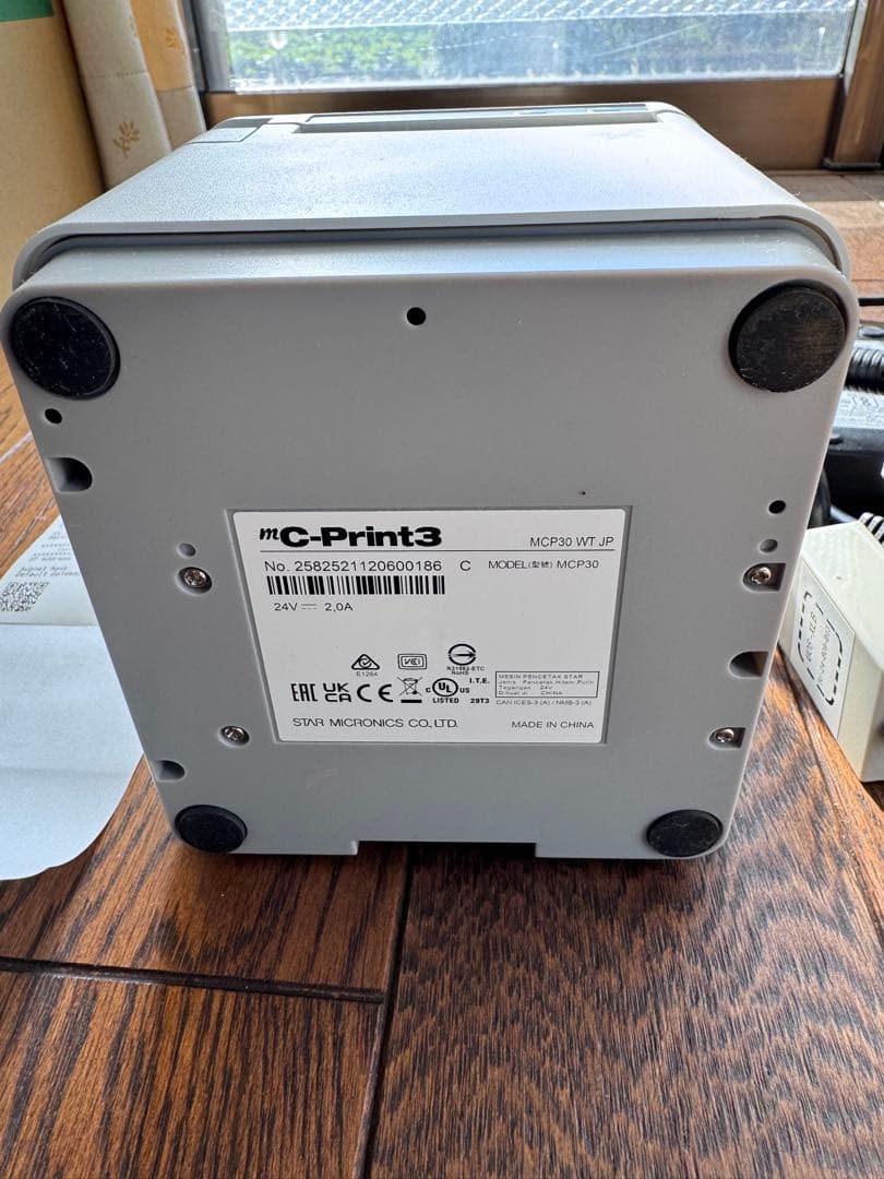 スター精密　MCP30 WTレシートプリンター